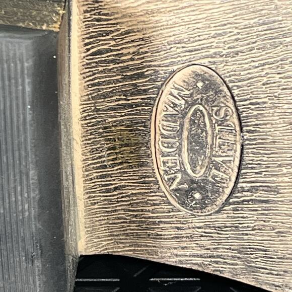 Steve Madden Womens Brewzzer Black Leather Buckle Moto Biker Boots Size 6.5 - Picture 7 of 9